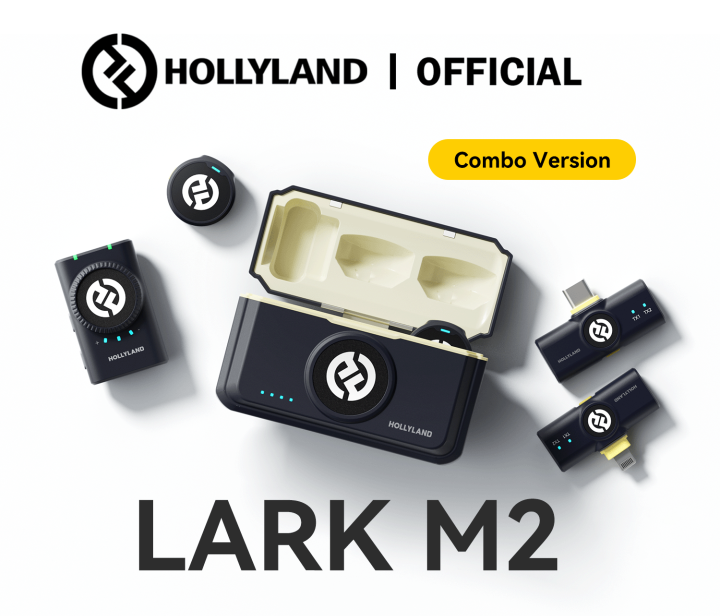 میکروفون بیسیم دو کاربر هالی لند Hollyland LARK M2 Combo