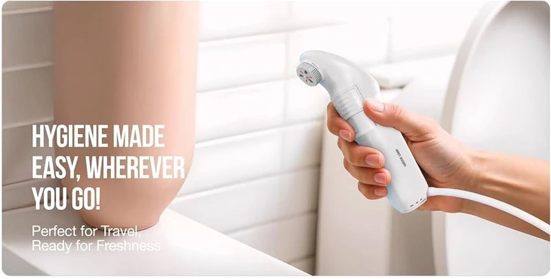 خودشور شلنگی سفری گرین لاین مدل Bidet Pro