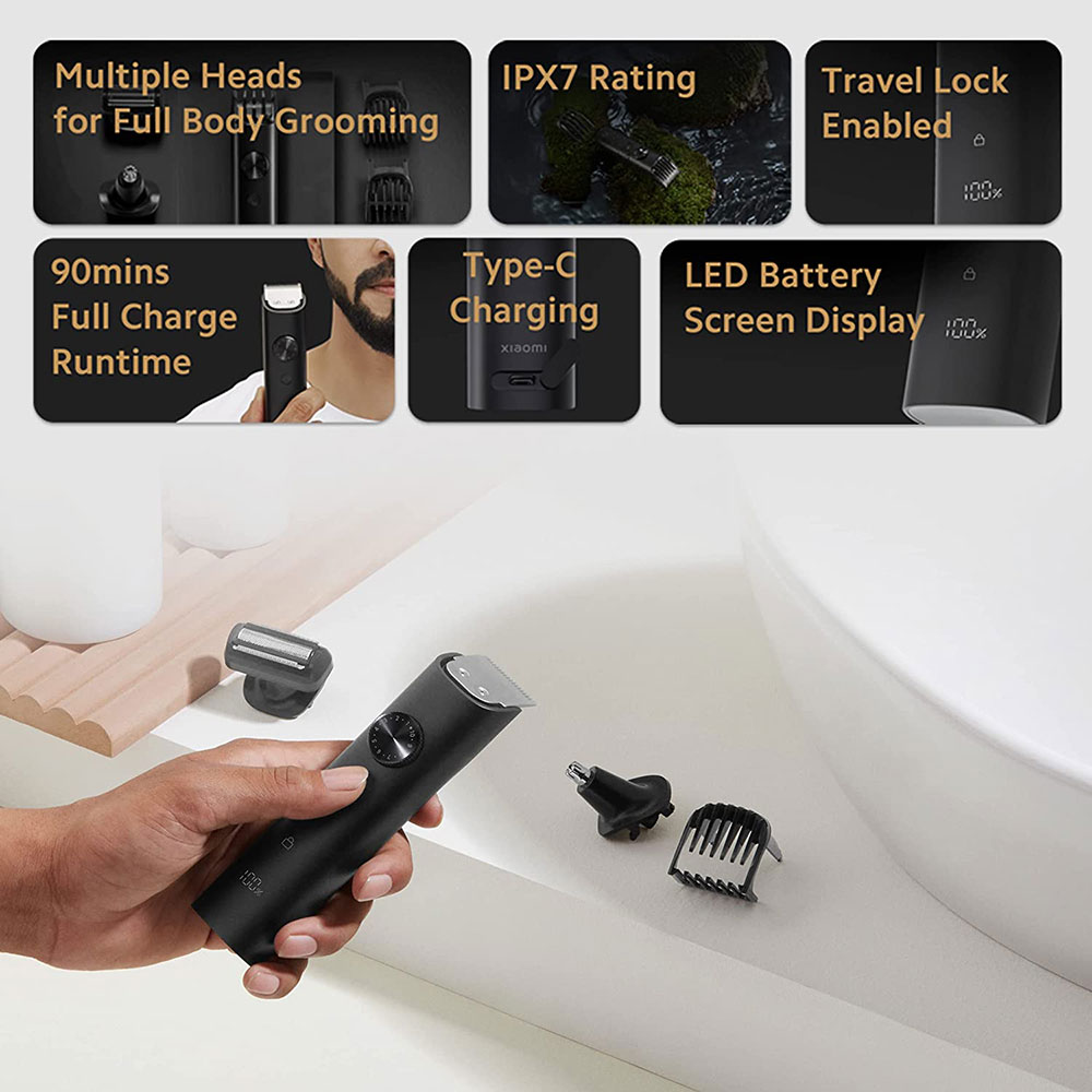 ماشین اصلاح سر و صورت شیائومی Grooming Kit Pro XMGHT2KITLF