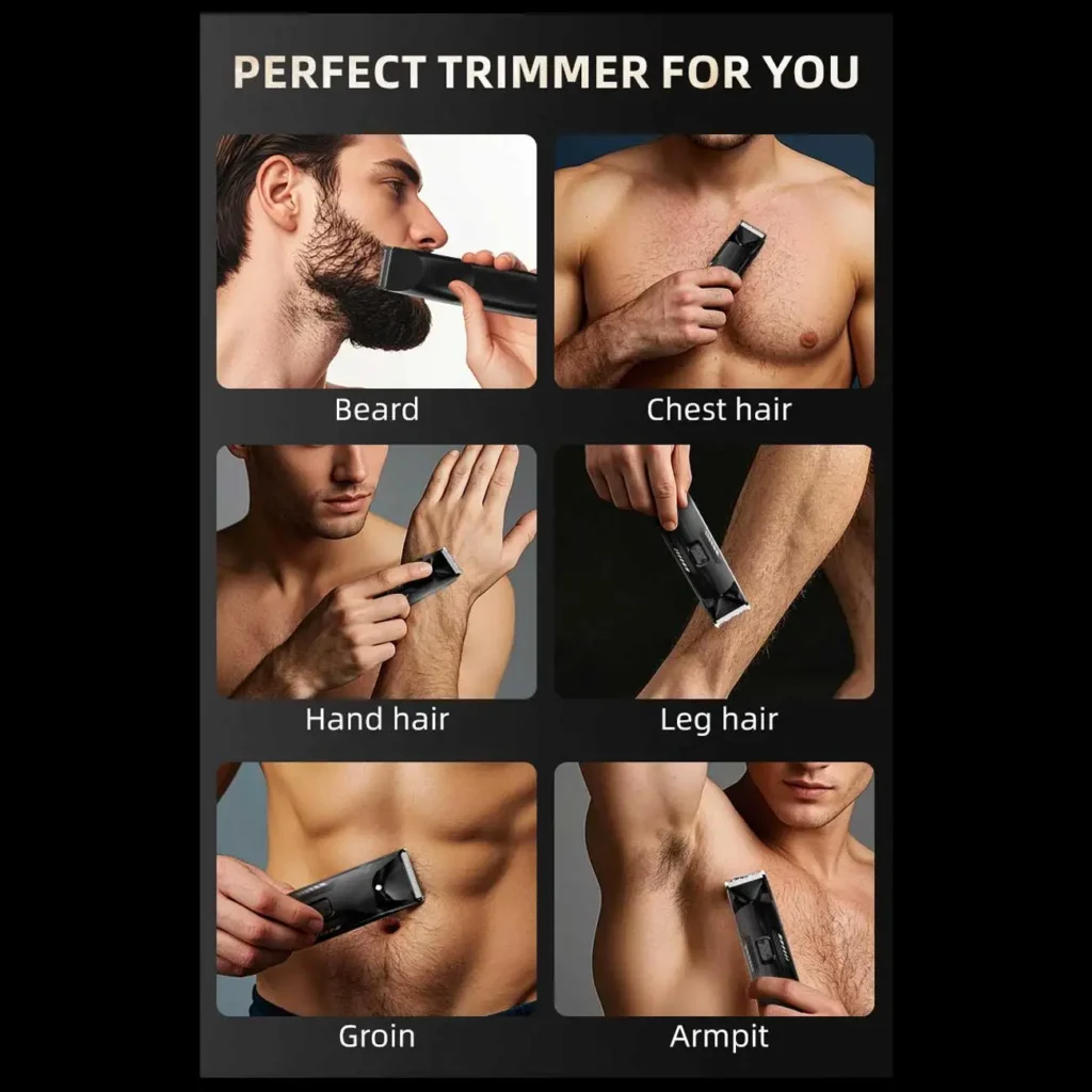 ENCHEN Spark 3 Groin Hair Trimmer Body Trimmer Grooming-1-ماشین اصلاح صورت و بدن انچن شیائومی