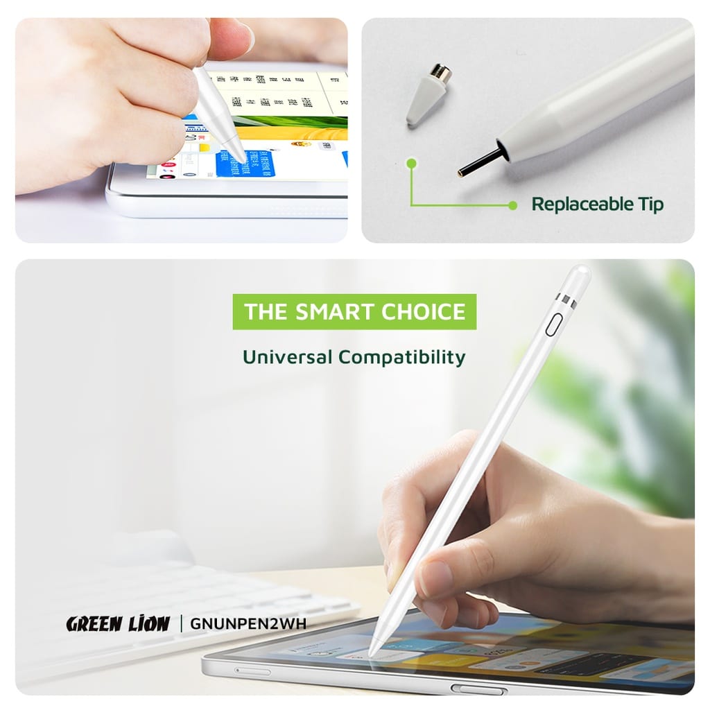 قلم لمسی همه کاره گرین لاین مدل Green Lion Universal Pencil 2