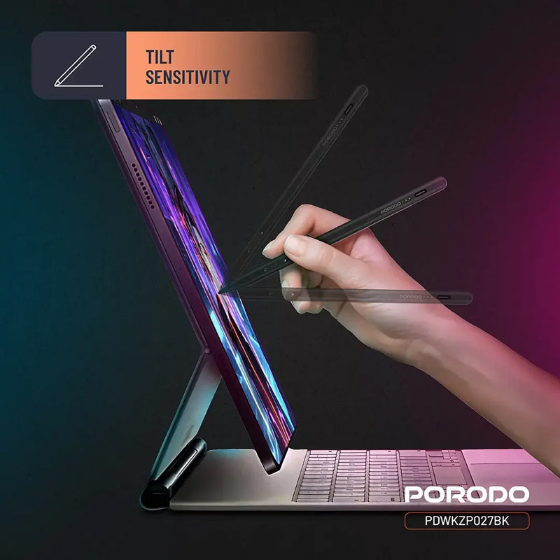 قلم هوشمند آی پد لمسی مغناطیسی پرودو مدل Porodo Magnetic Pen for ipad