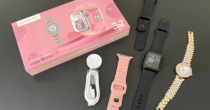 ساعت هوشمند دخترانه ویسمی مدل Smart watch WISME-X60 mini
