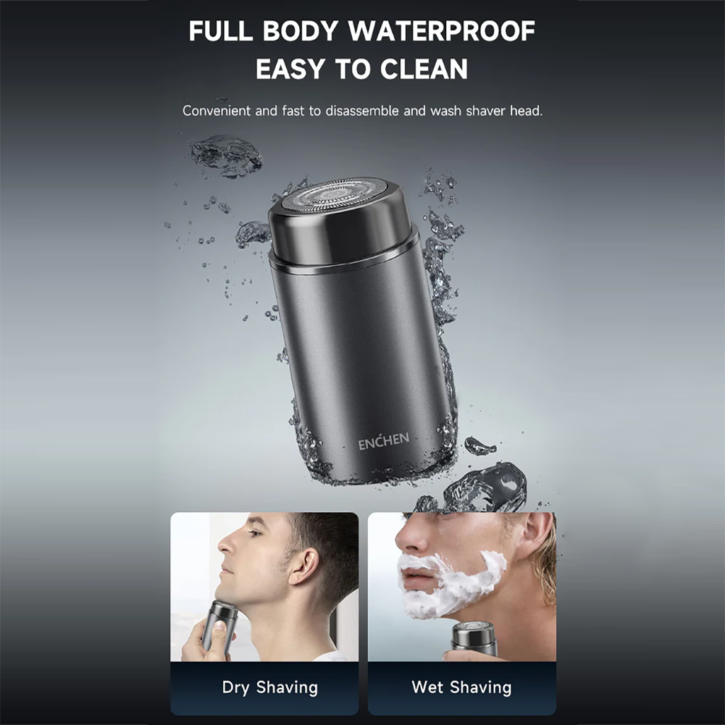مینی ریش‌تراش شارژی مسافرتی ضدآب انچن شیائومی مدل Xiaomi ENCHEN Z3