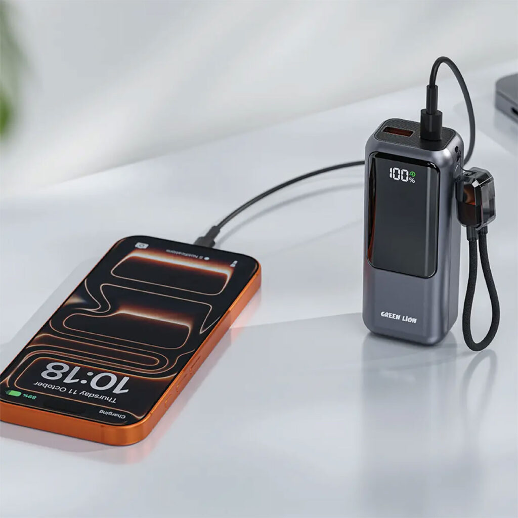 پاوربانک 22.5 وات 10000 گرین لاین Green Lion Compact 10 Power Bank GL-PX80