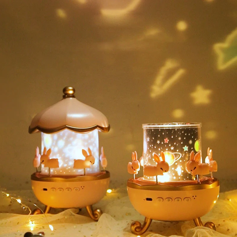 چراغ خواب پروژکتور خرگوشی