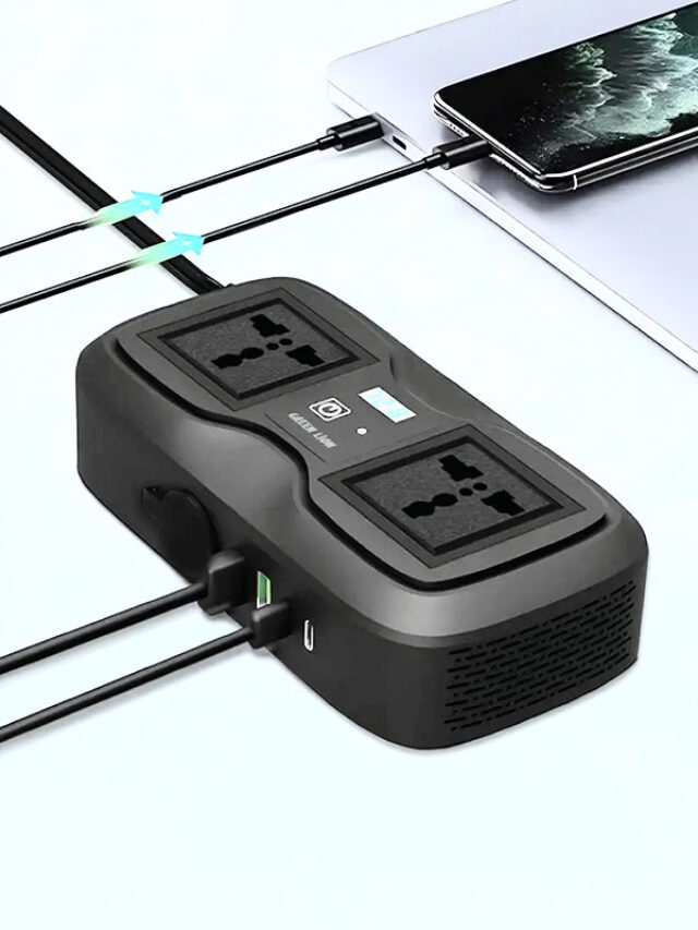 مبدل برق اینورتر 200 وات گرین لاین Green Lion GC-233 Power Inverter