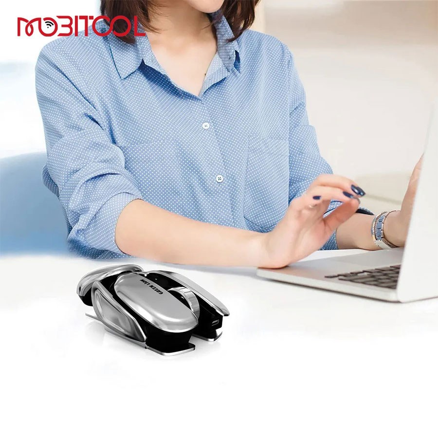 موس بی سیم سایلنت گرین لاین مدل G266 Beetles Metal