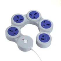 چند راهی و محافظ برق پرودو مدل Porodo multi-socket strip