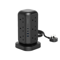 چندراهی برق و شارژر پاورلوژی مدل Tower Hub