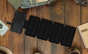 پاوربانک خورشیدی گرین لاین 20 هزار آمپر مدل Solar 5-Panel GL-PX27