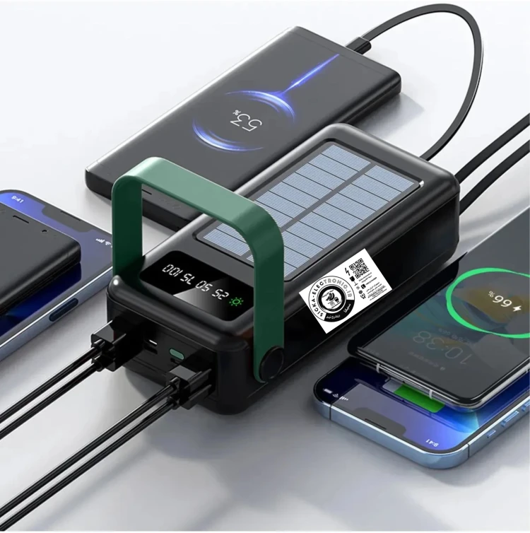پاوربانک خورشیدی گرین مدل Solar Max ظرفیت ۵۰ هزار میلی آمپر