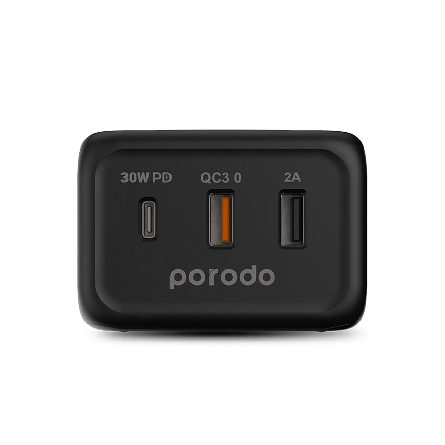 Porodo Desktop Charger Fast Wireless Charging 15W PD 30W PD-FWCH005