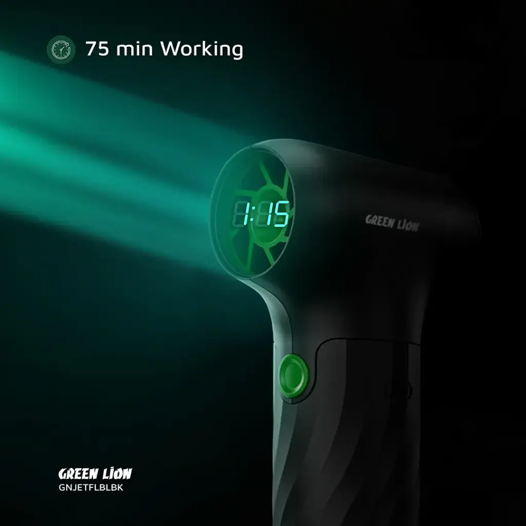جت فن دمنده باد گرین لاین Green Lion Jetflow Air Blower 130000RPM