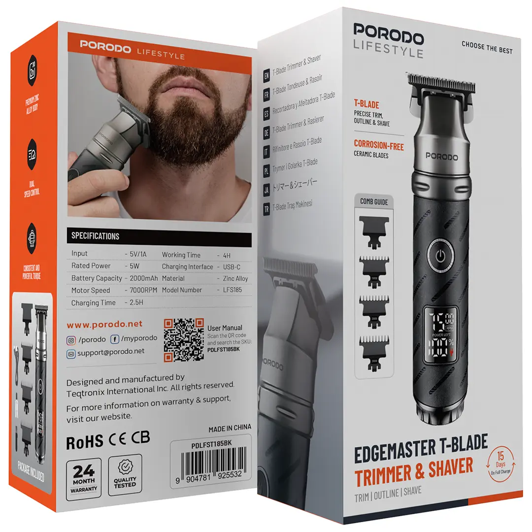 ماشین اصلاح پرودو T-Blade Trimmer & Shaver