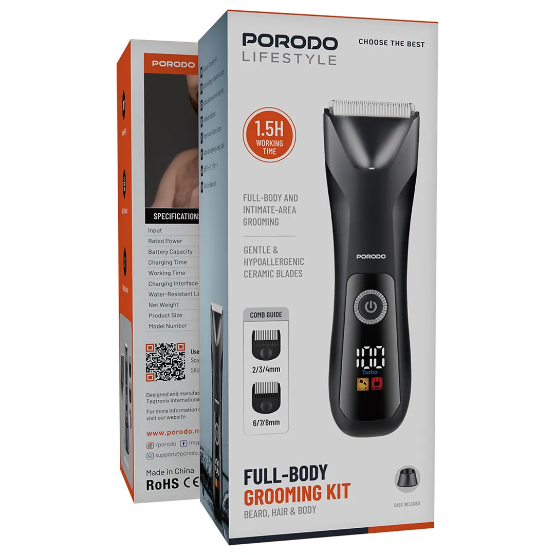 ماشین اصلاح سر، صورت و بدن پرودو مدل Full-Body Grooming Kit LFS186