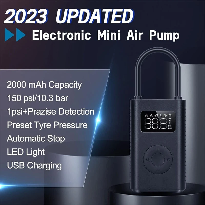 کمپرسور هوا شیائومی مدل Xiaomi Air Compressor 2 MJCQB06QW (اورجینال تضمینی)