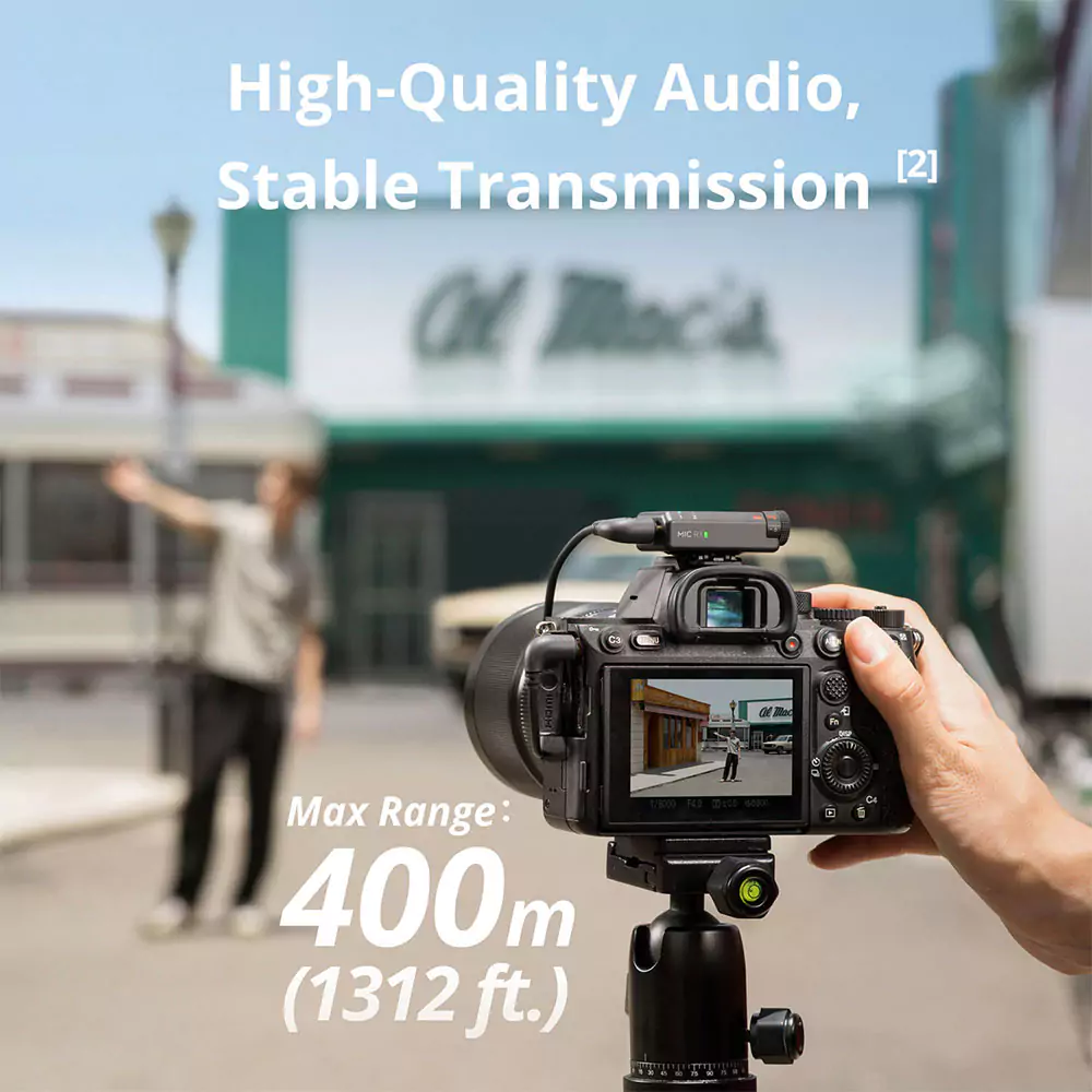 میکروفن مینی بی سیم دو کاربره دی جی آی DJI Mic Mini 2 Person wireless