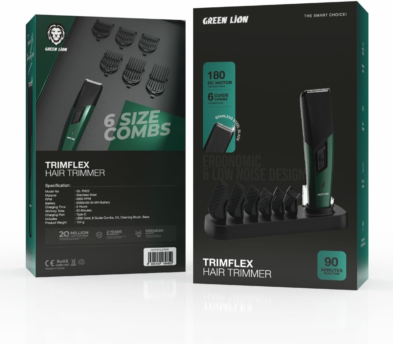 ماشین اصلاح موی سر و صورت گرین لاین مدل Trim Flex