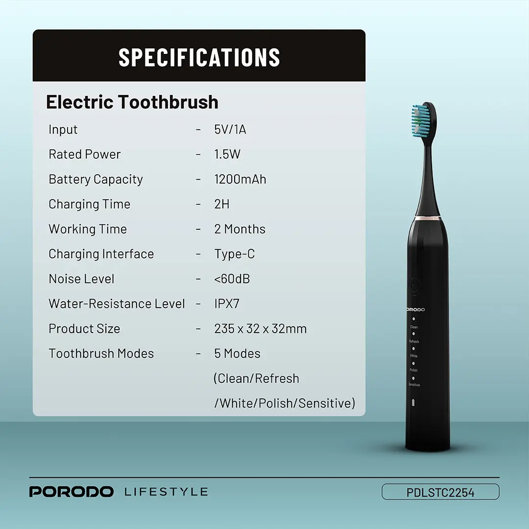 ست دهانشو و مسواک برقی پرودو مدل Ultimate Oral Care Duo PDLSTC2254