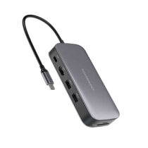 هاب تایپ سی و هارد اکسترنال 256 گیگابایت پاورولوژی