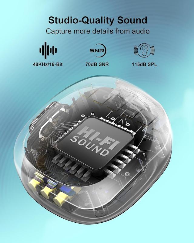 Wireless Microphone Sx27 میکروفن یقه‌ای دو کاربره بی‌سیم مدل