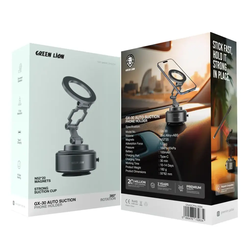 هولدر موبایل وکیوم مکشی مگ سیف گرین لاین GX-30
