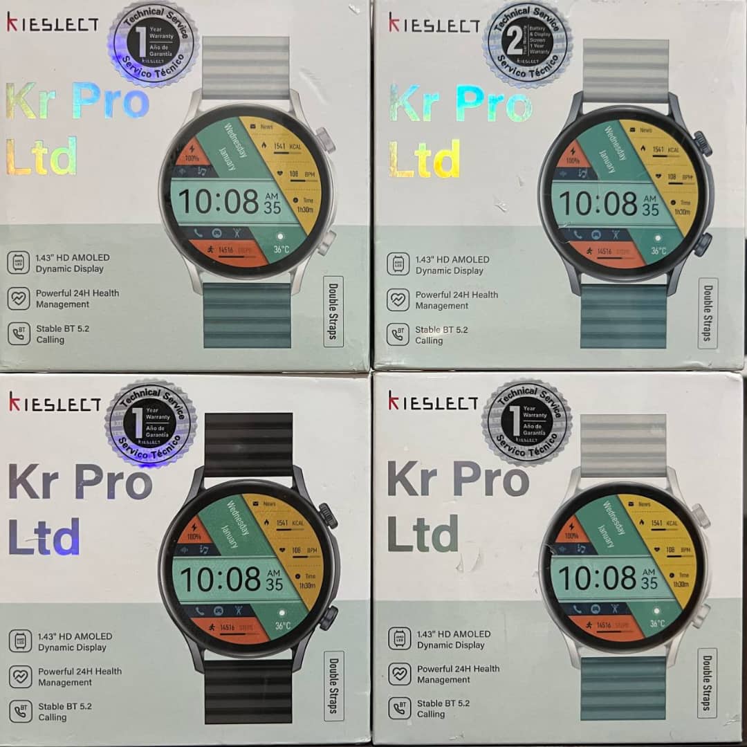 ساعت هوشمند کیسلکت مدل KR Pro Ltd با نمایشگر AMOLED و بدنه آلومینیومی