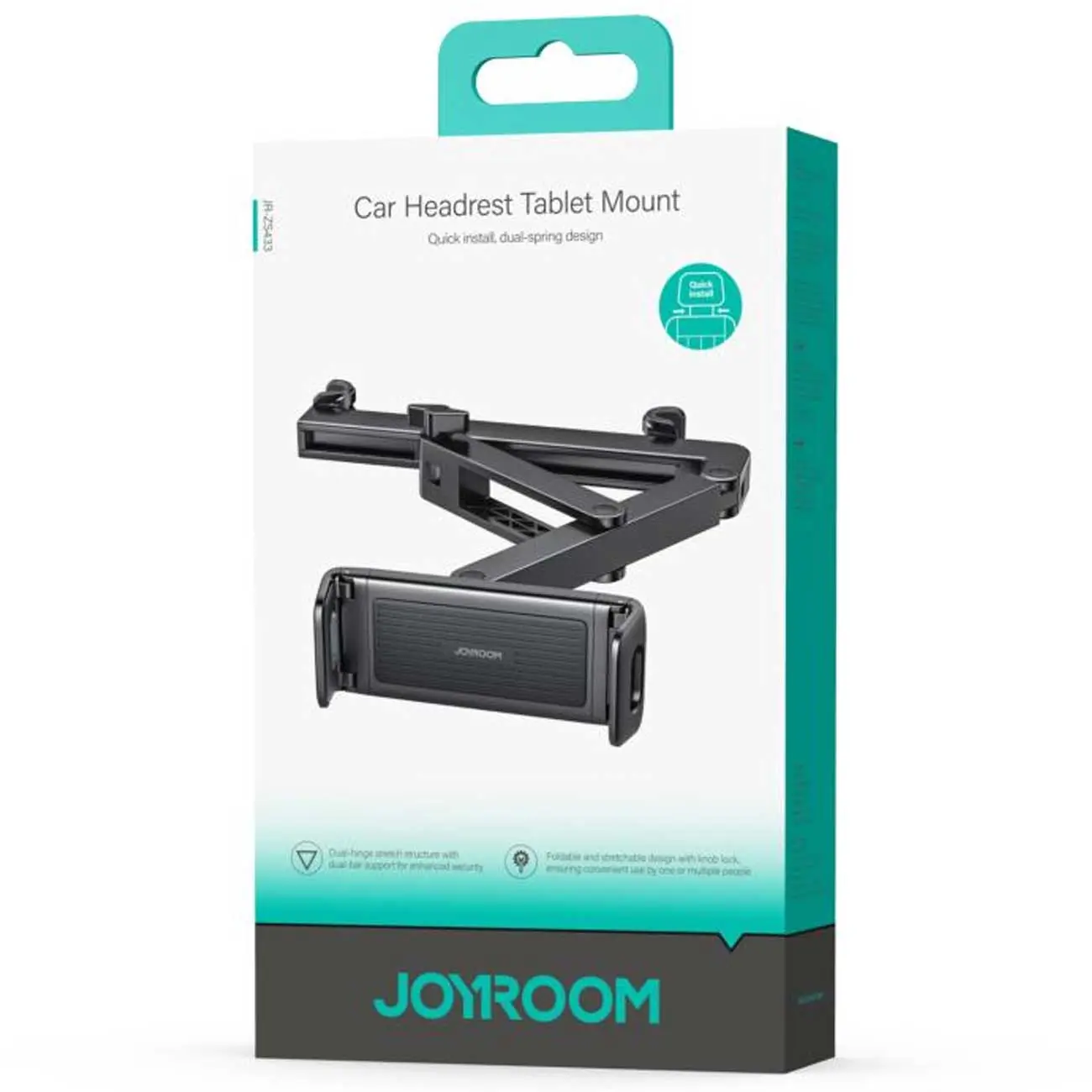 هولدر موبایل و تبلت سرنشینان صندلی عقب خودرو جویروم مدل JR-ZS433