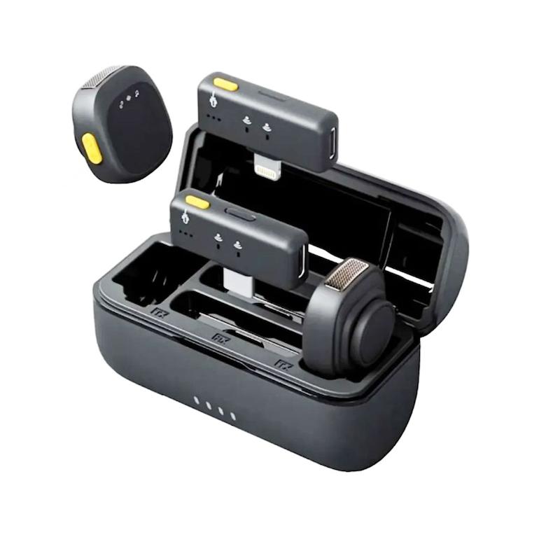 Wireless Microphone Sx27 میکروفن یقه‌ای دو کاربره بی‌سیم مدل