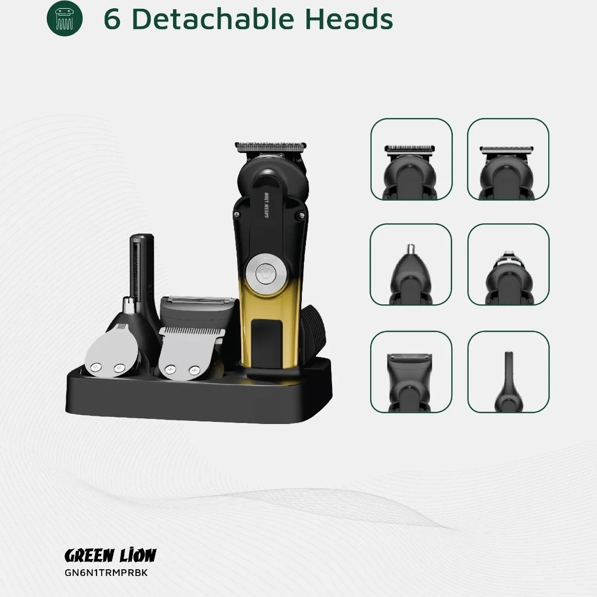 ماشین اصلاح 6 در 1 Trim Pro گرین لاین - 6in 1 Trim Pro Grooming Kit