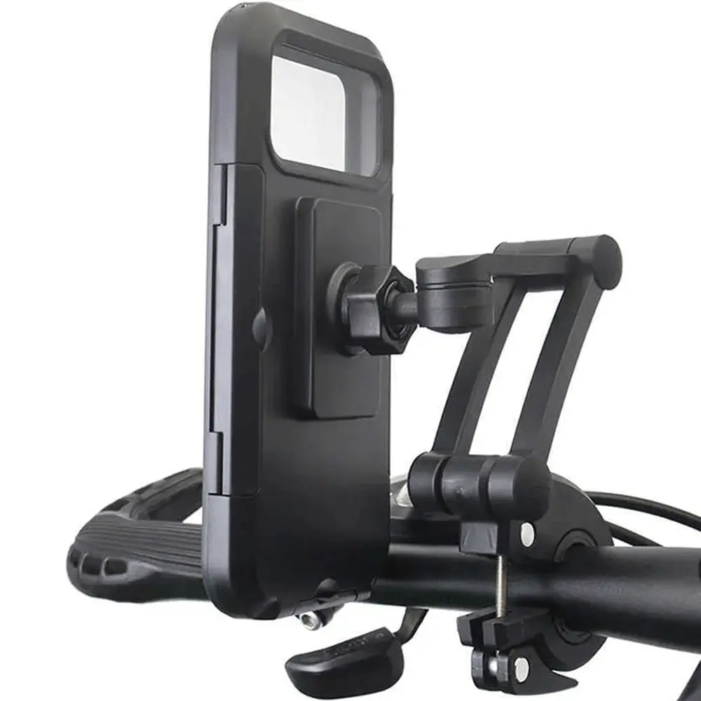 360 Degree Waterproof Bicycle and Motorcycle Holder L-605 - هولدر مگنتی موبایل ضد آب دوچرخه و موتورسیکلت