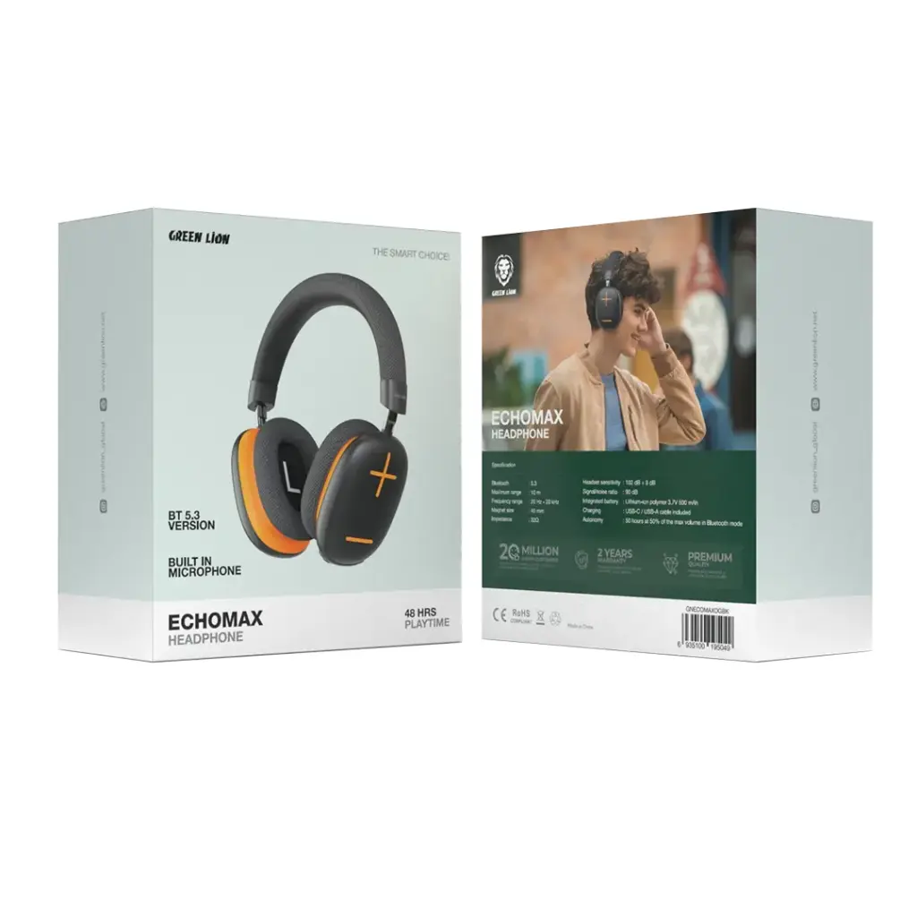 هدفون بی‌سیم گرین لاین مدل Echo Max