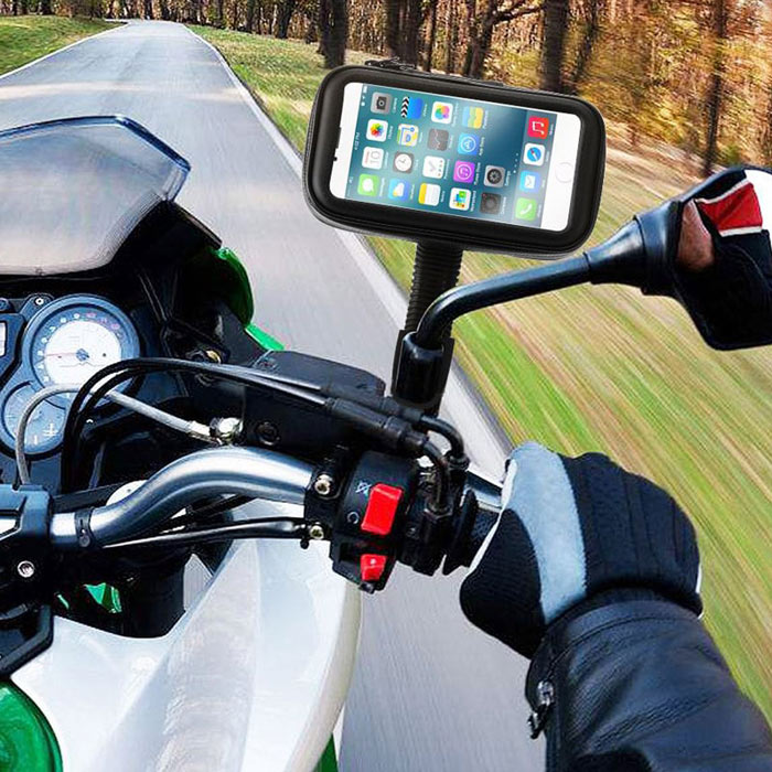 Weather Resistant Bike & MotorBike Mount Smart Phone Stand هولدر موبایل ضد آب دوچرخه و موتور مدل
