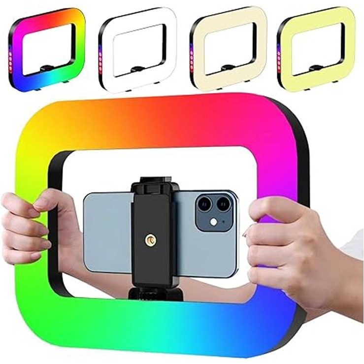 کیج موبایل رینگ لایت مدل YM200-RGB