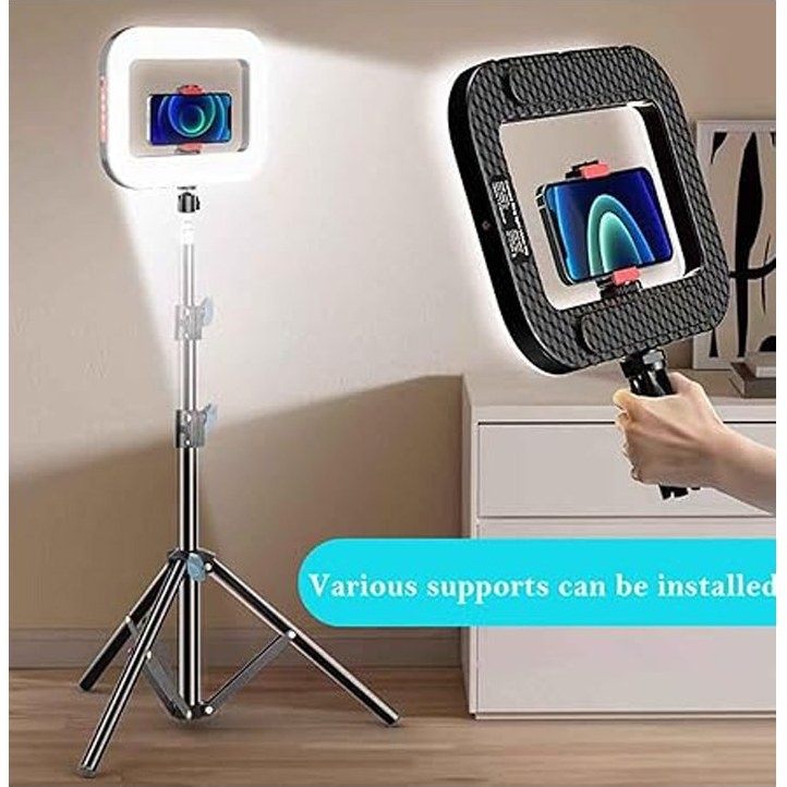 کیج موبایل رینگ لایت مدل YM200-RGB