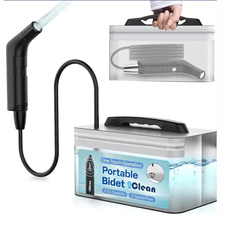 خودشور شلنگی سفری و تانکر همراه گرین لاین مدل Portable Travel Bidet Pro