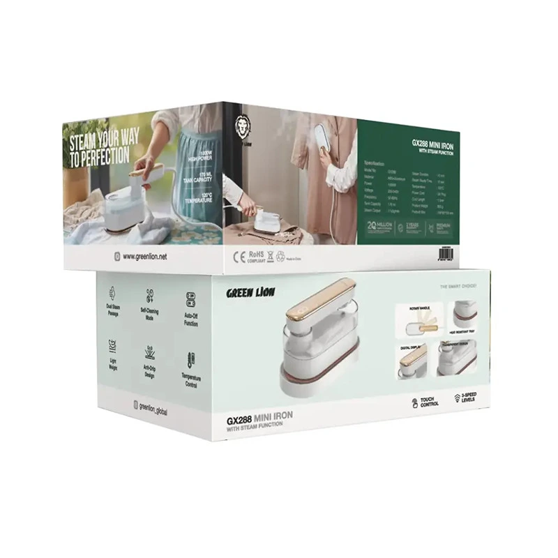 اتو بخار دستی مسافرتی گرین لاین مدل Green Lion GX288 Mini Iron