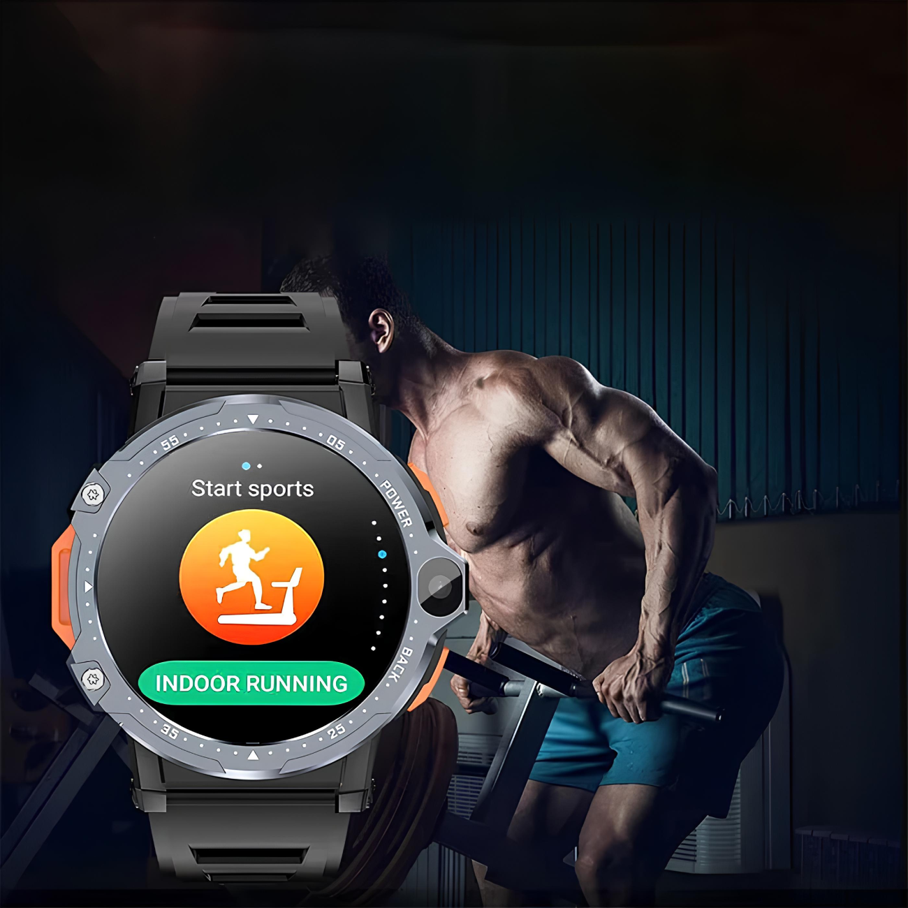 ساعت هوشمند سیم کارت خور و دوربین دار ضدآب گرین لاین مدل Green Lion G-Mate 4G