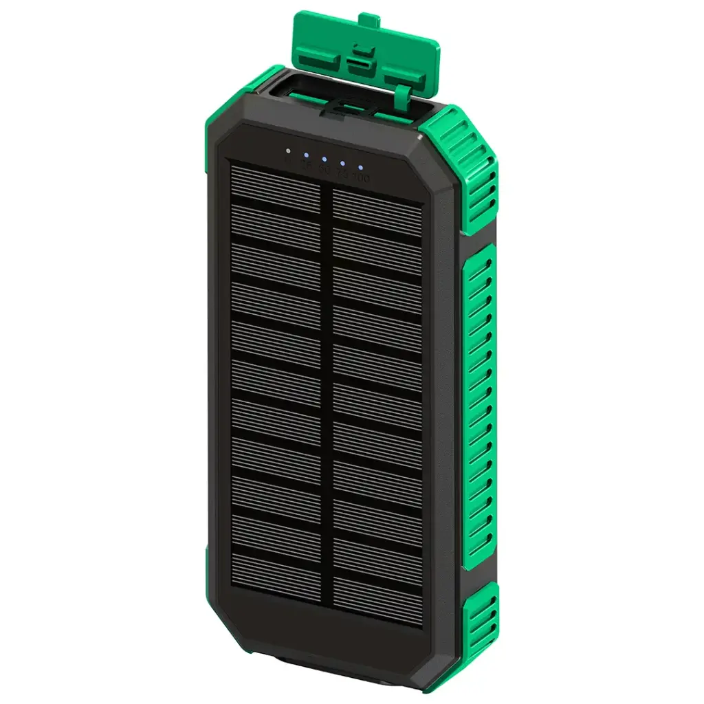 پاور بانک خورشیدی فلکس گرین لاین 20000 میلی آمپر ساعت Green Lion Solar Flex
