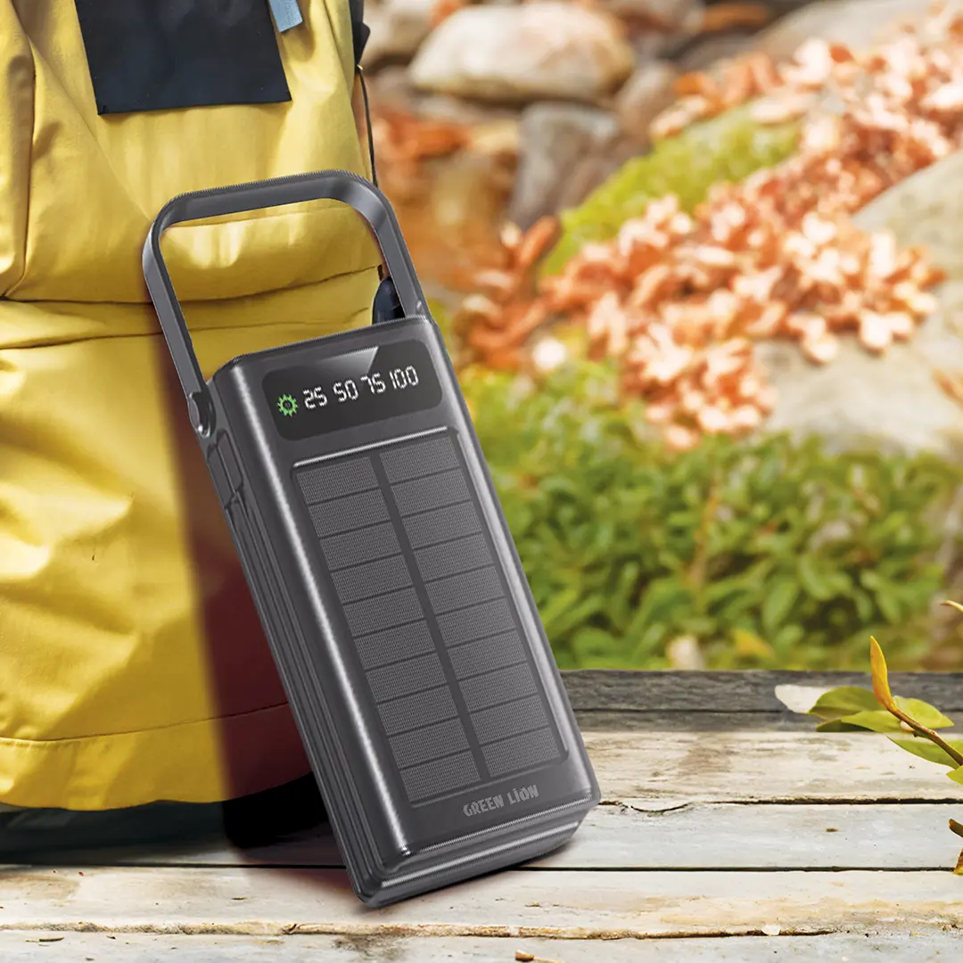پاوربانک 30 هزار خورشیدی گرین لاین مدل Solar Max