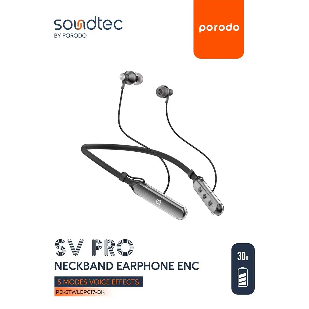 هندزفری گردنی ساندتک پرودو مدل SV PRO NECKBAND EARPHONE