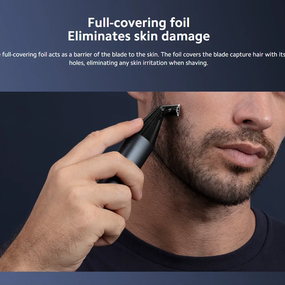 ماشین ریش تراش شیائومی Xiaomi Uniblade Trimmer X300 با تکنولوژی برش مستقیم و ضد آب