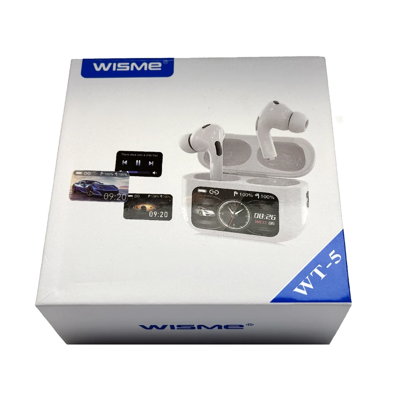 هندزفری بلوتوثی ویسمی مدل WISME WT-5 با نمایشگر لمسی