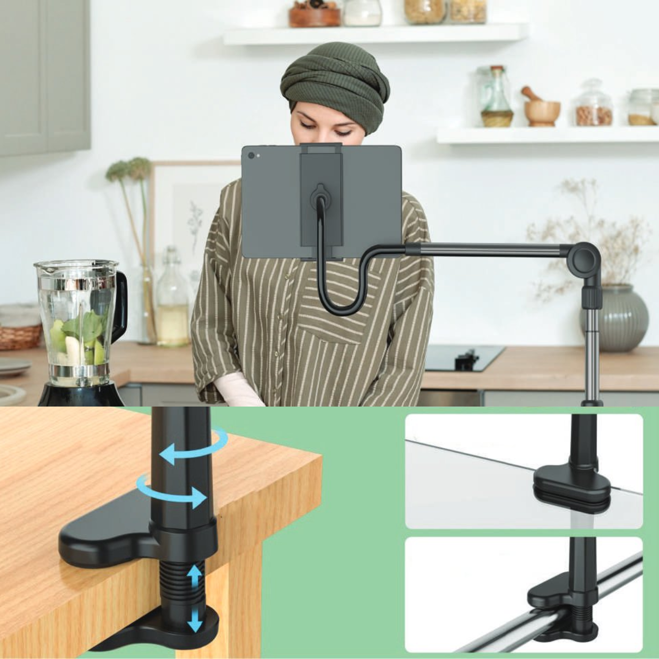 پایه نگهدارنده گوشی و تبلت مگ سیف پرودو مدل Porodo PD-LMGS92 Lazy Bracket
