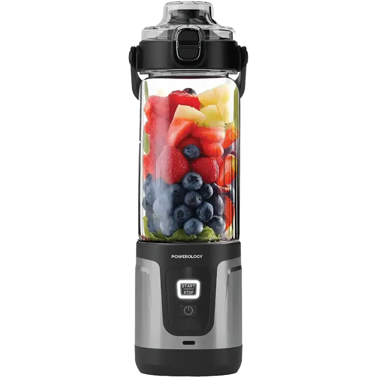 بلندر و مخلوط کن شارژی پاورولوژی مدل Powerology PWPB27 با تیغه دوتایی