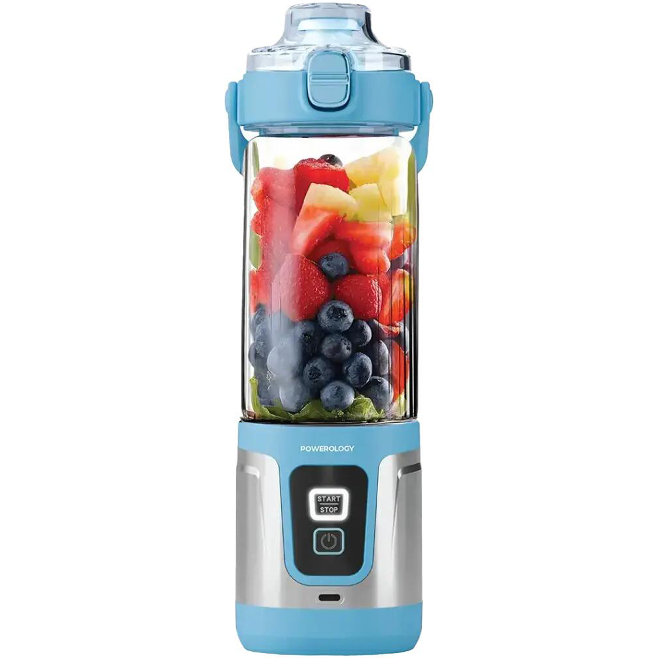 بلندر و مخلوط کن شارژی پاورولوژی مدل Powerology PWPB27 با تیغه دوتایی