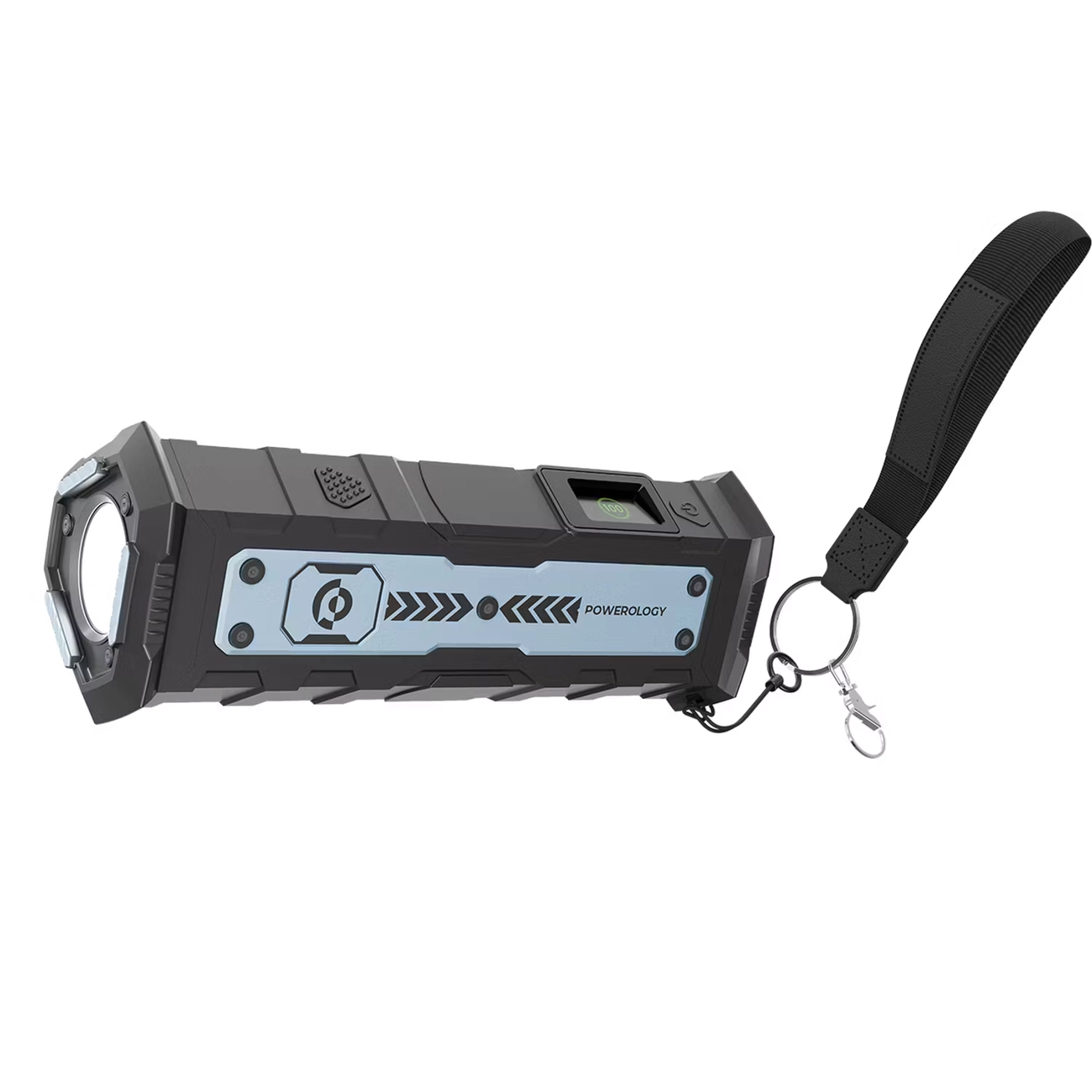 پاوربانک 20000 پاورولوژی مدل Powerology PPBCHA91BK با توان خروجی 100W و چراغ قوه