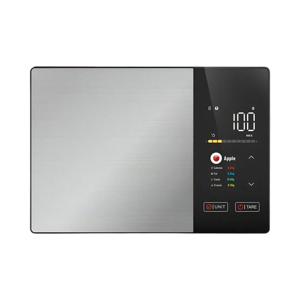 ترازو هوشمند آشپزخانه و کالری شمار مواد غذایی گرین لاین مدل Smart food scale GL-SL6