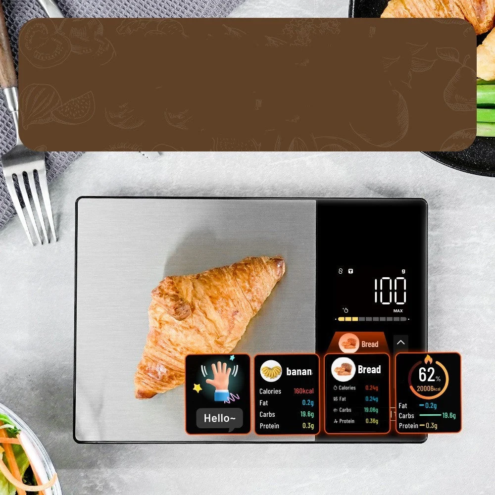 ترازو هوشمند آشپزخانه و کالری شمار مواد غذایی گرین لاین مدل Smart food scale GL-SL6